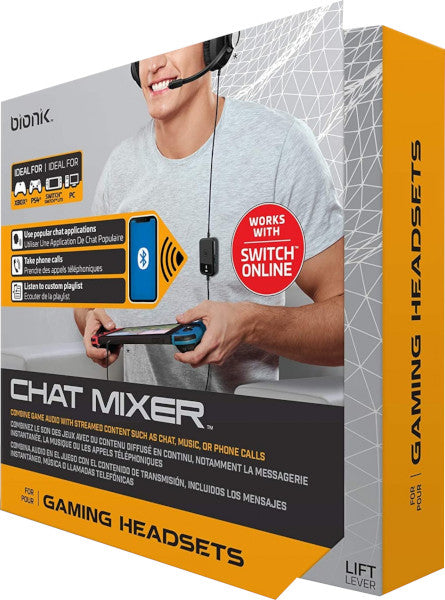 Bionik Chat Mixer Gaming Headset (PS4/XBX/XBO/NSW/LITE) Bionik Chat Mixer Gaming Headset (PS4/XBX/XBO/NSW/LITE)